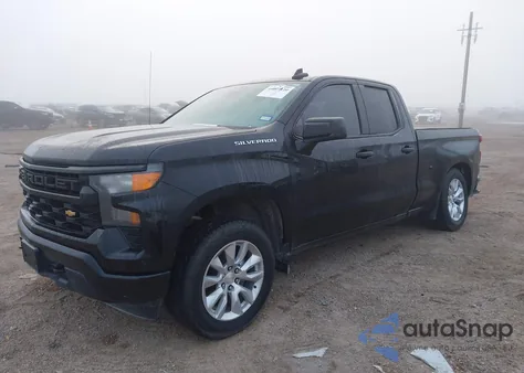 2022 Chevrolet Silverado 1500 2Wd Standard Bed Custom from USA, damaged, VIN 1GCRABEK2NZ624993